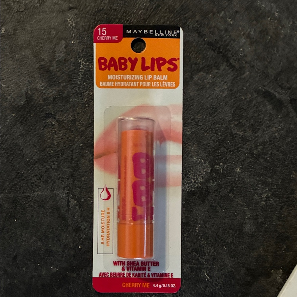 Maybelline Baby Lips Lip Balm - Cherry Me Orange and Pink